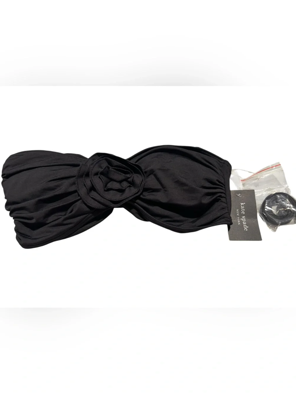 Kate spade bandeau bikini top nwt